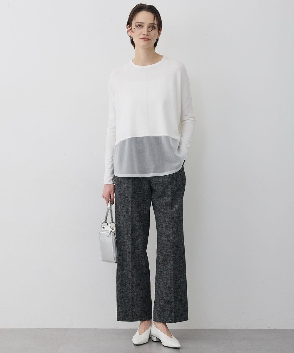 ICB 【先行予約】 ヴィスコースワイド シアーコンビプルオーバー 