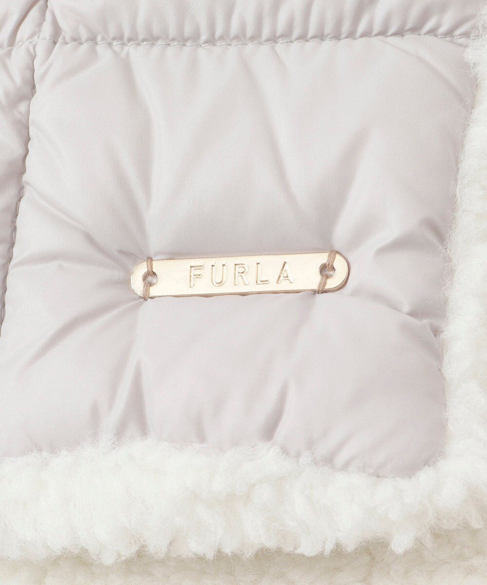 MOONBAT FURLA 【リバーシブル】フェイクファー×ダウンマフラー ボア 