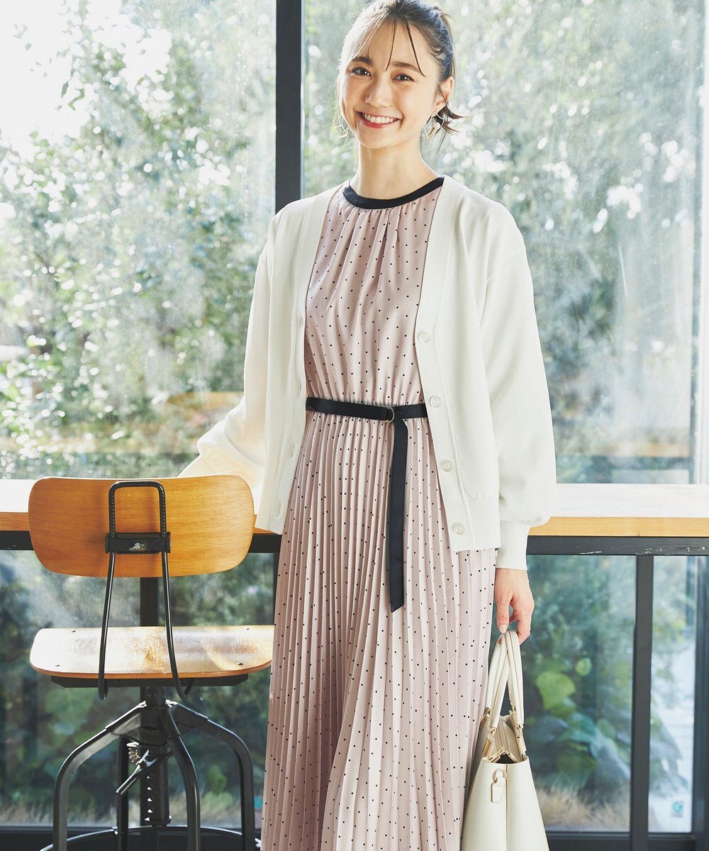 ANY SIS 【洗える】コクーンシルエット カーディガン 