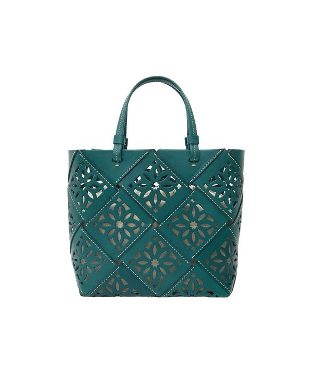 genten サスカットバスケット手提げバッグ＜M＞ 