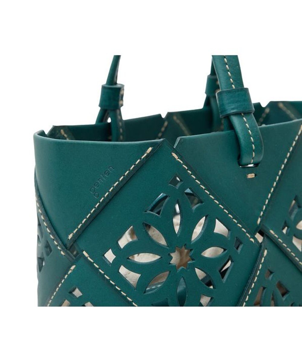 genten サスカットバスケット手提げバッグ＜M＞ 