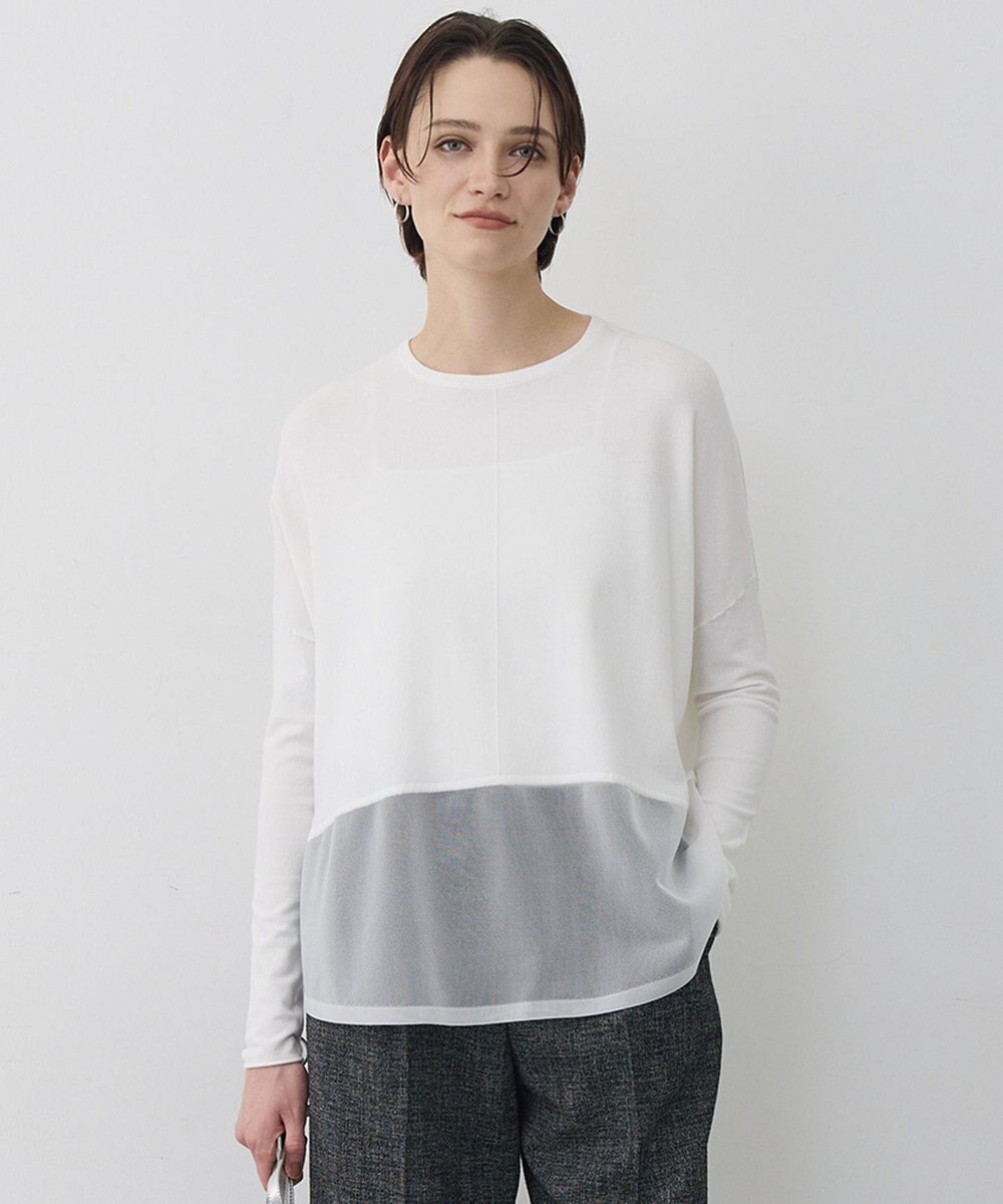 ICB 【先行予約】 ヴィスコースワイド シアーコンビプルオーバー 