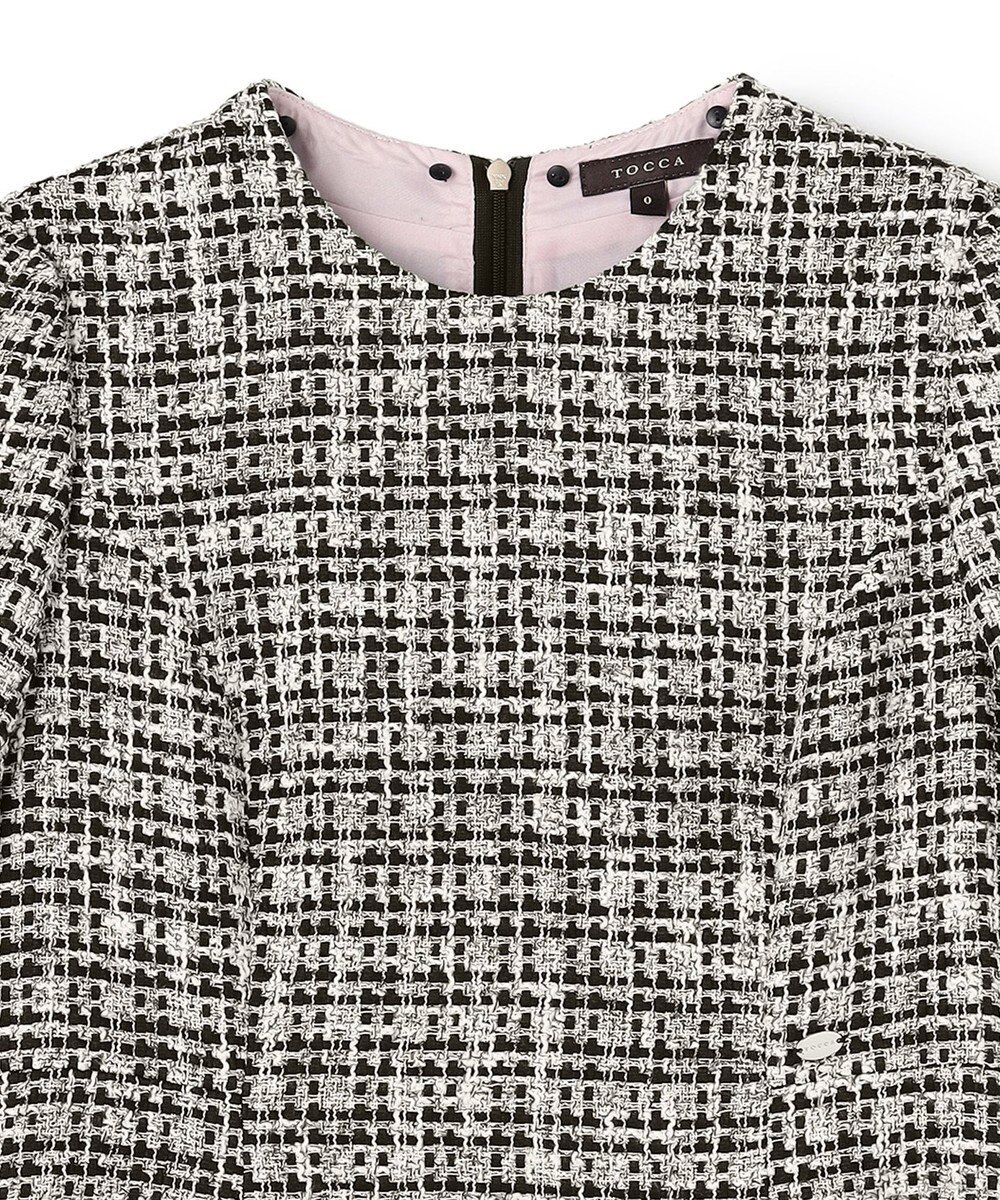 TOCCA 【洗える・消臭】 TWEED BLOSSOM ドレス 