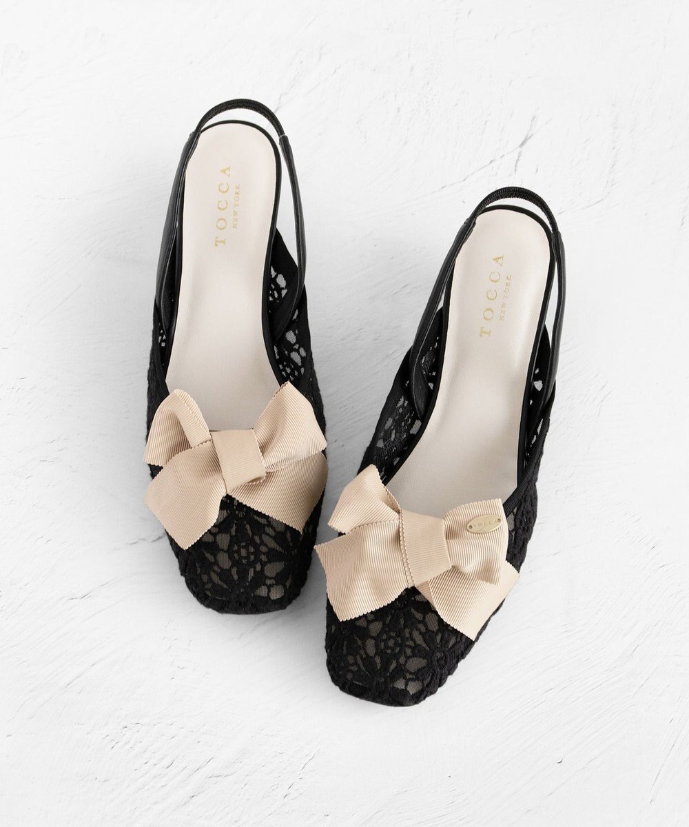 TOCCA NUANCE RIBBON BACKSTRAP SANDALS サンダル 