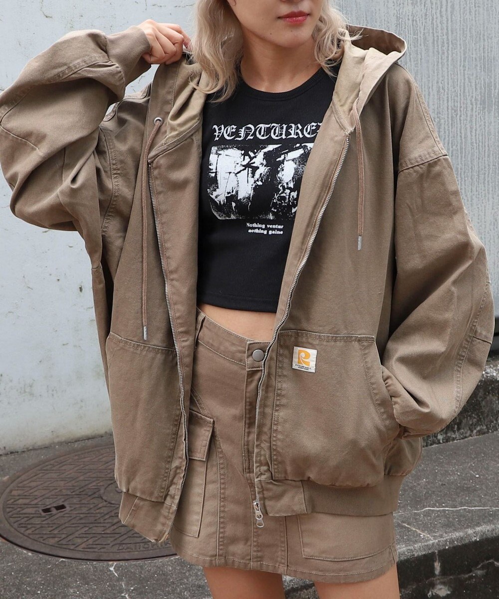 WEGO ワーカーズフードブルゾン 