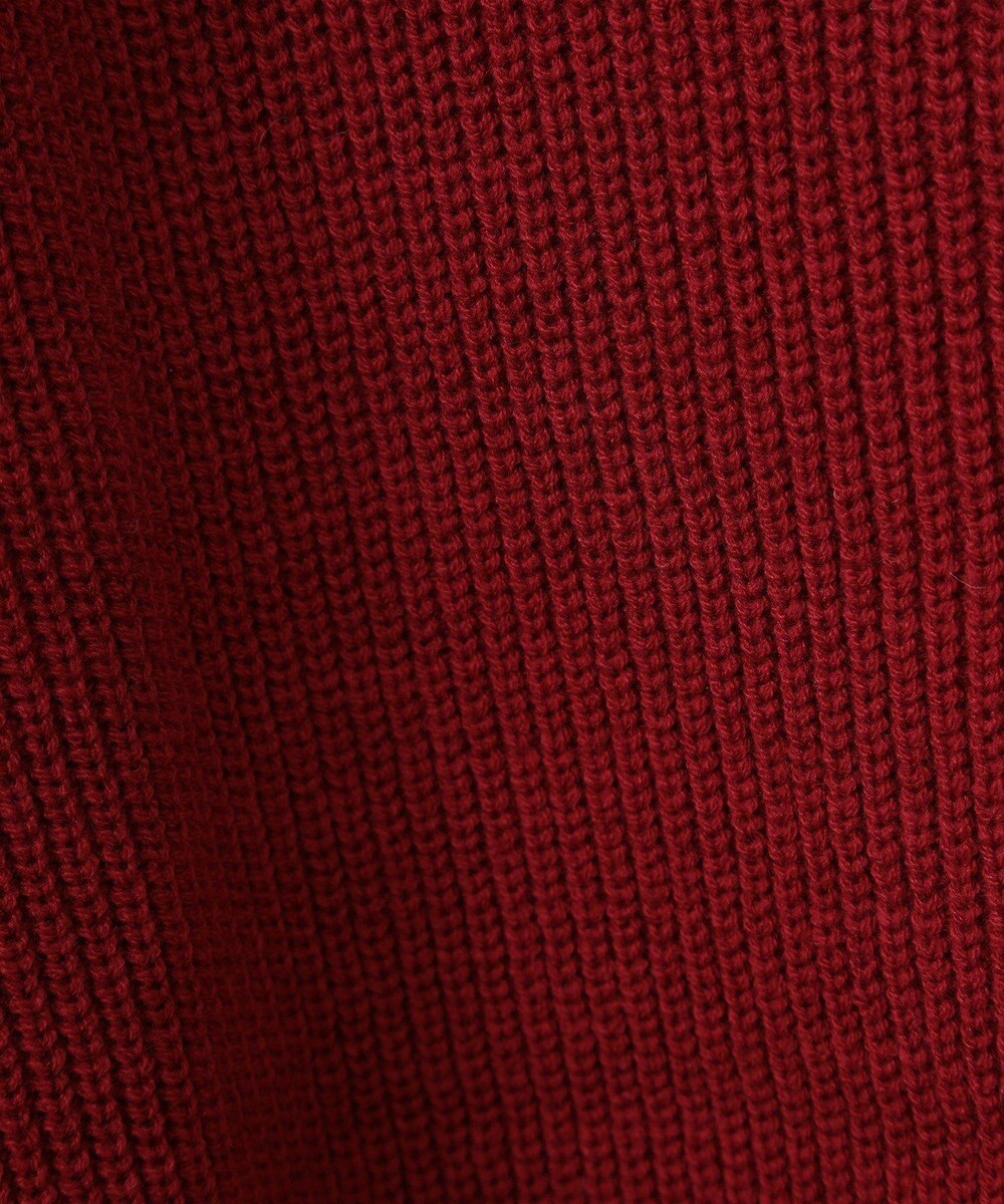 earth music&ecology ライン入りハイネックニットチュニック 