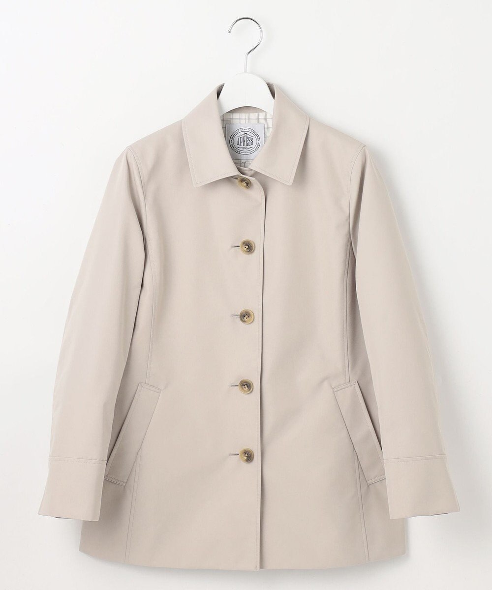 J.PRESS LADIES S 【撥水・WEB限定カラーあり】コットンポリエステル ツイル ショート コート 