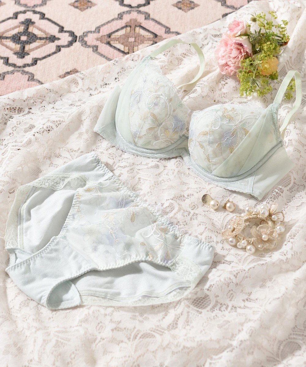 Wing 【エアリーソフトブラ】　ふんわりエアリーな着用感　脇から背中すっきり　ウイング／ワコール　KB2202 