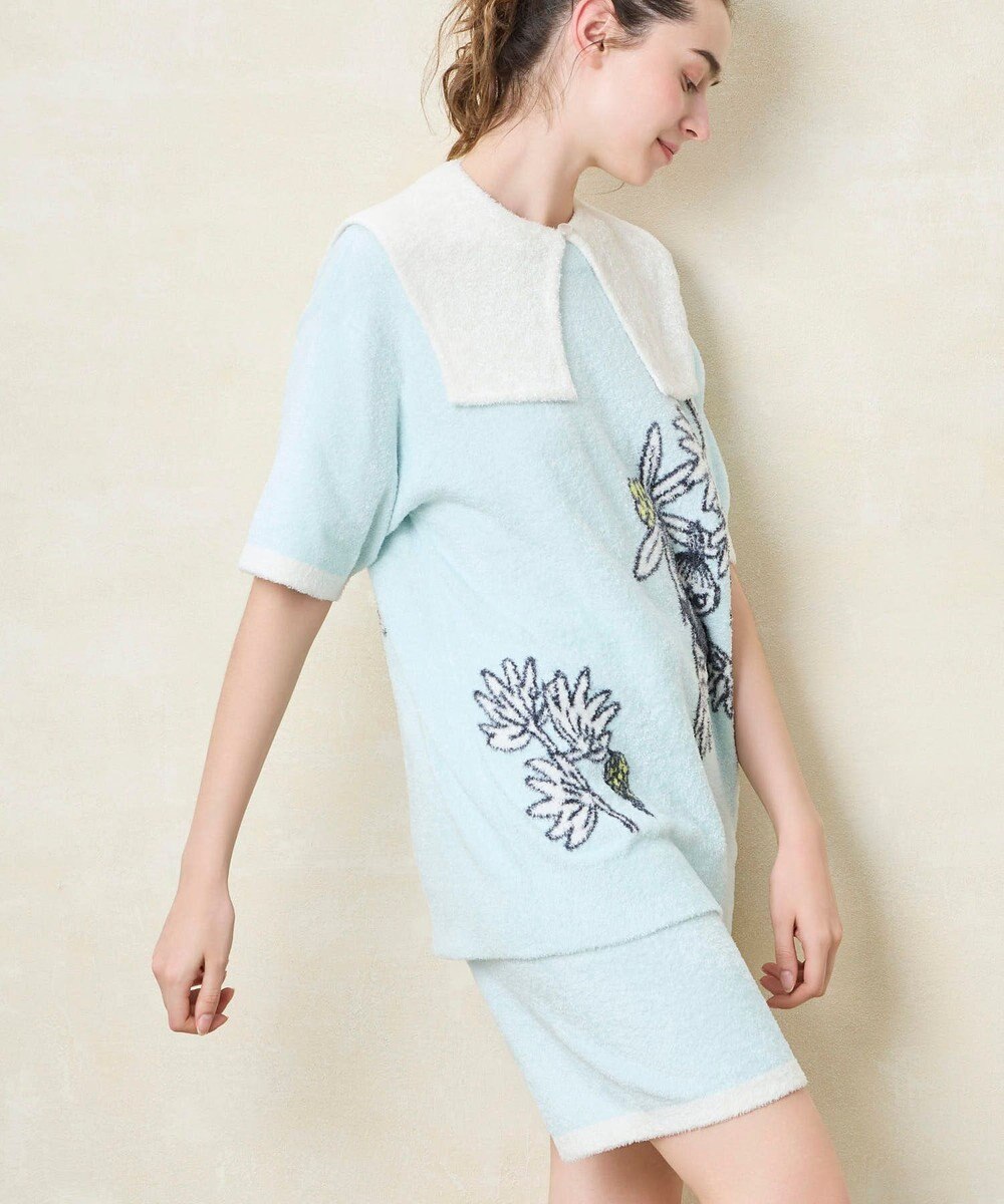 une nana cool 【ムーミン】MOOMIN × une nana ccol　プルオーバー&ハーフパンツセット 