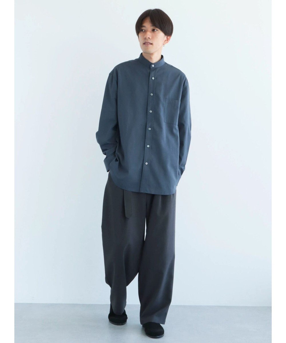 CRAFT STANDARD BOUTIQUE Ｔ／Ｒバンドカラーシャツ 