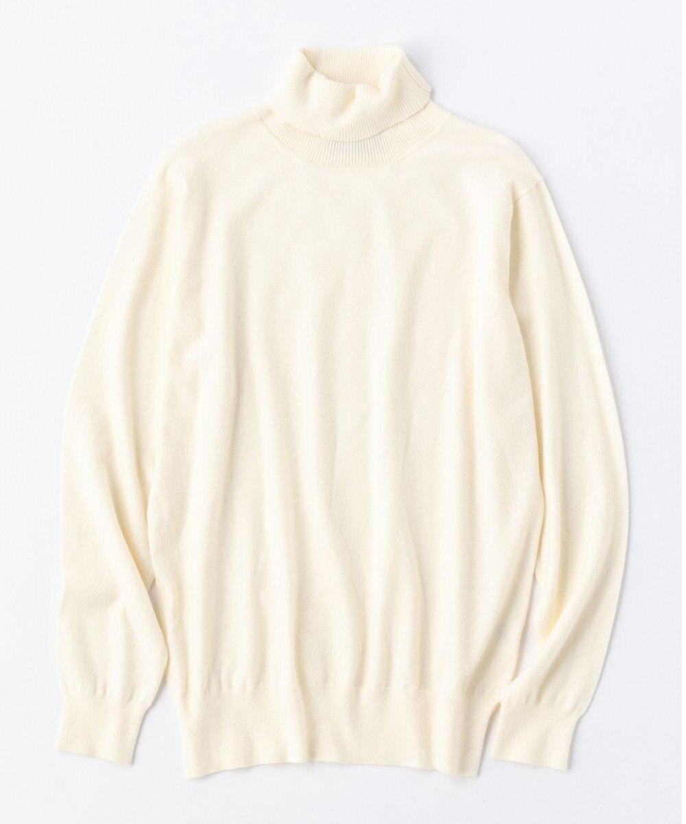 UNFILO MENS 【男女兼用】ライトウォームタートルネックニット 