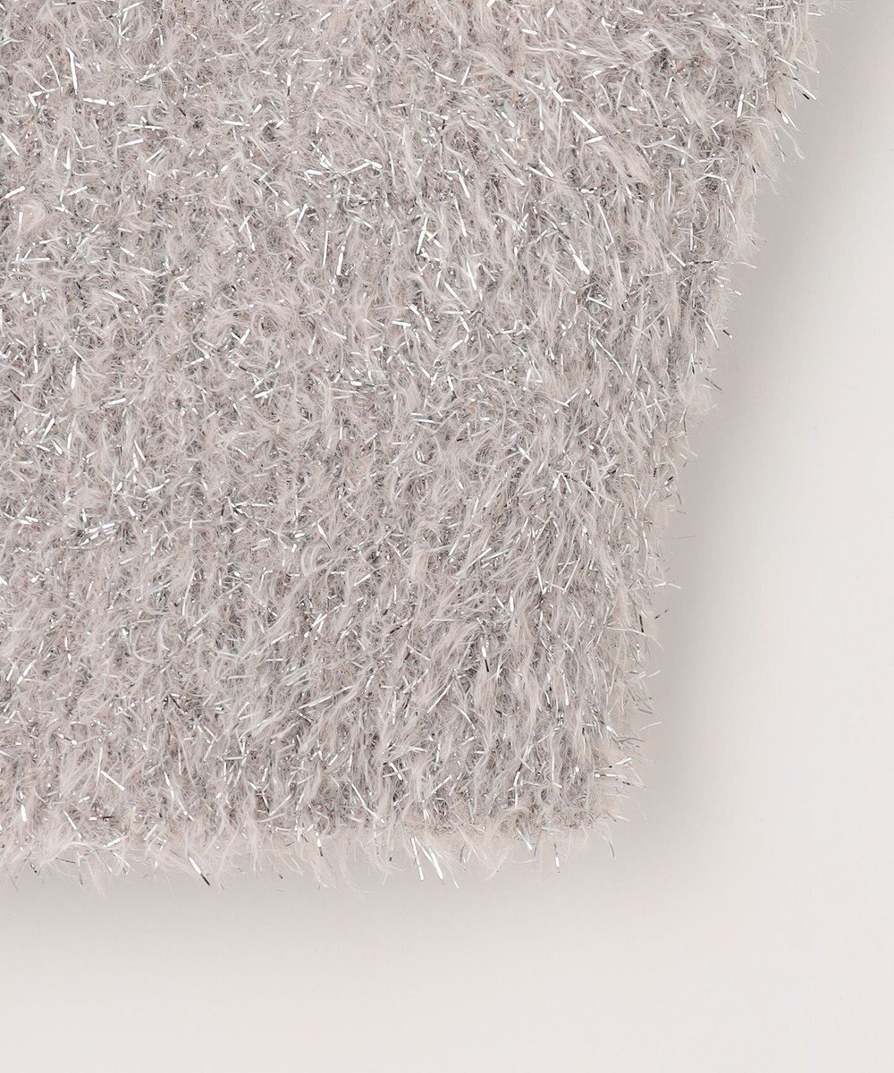 ANY シャイニーニットカーディガン 