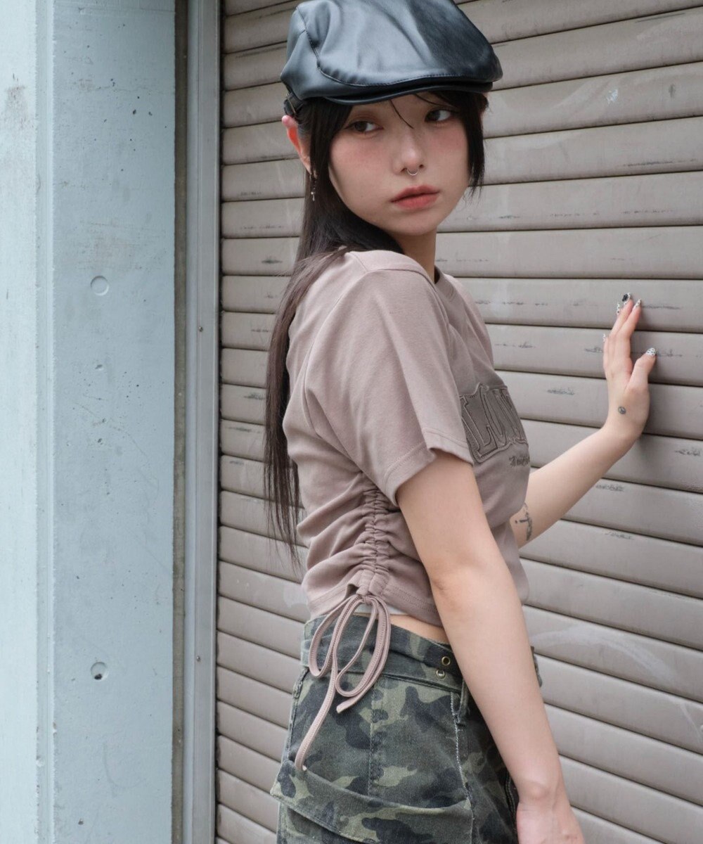 WEGO スプレーロゴドロストちびT 