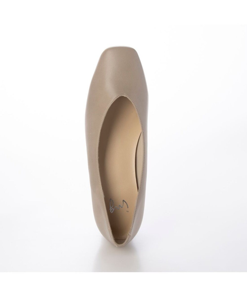 ing <ing>【WEB限定】【レイン対応】スクエアトゥVカットパンプス 