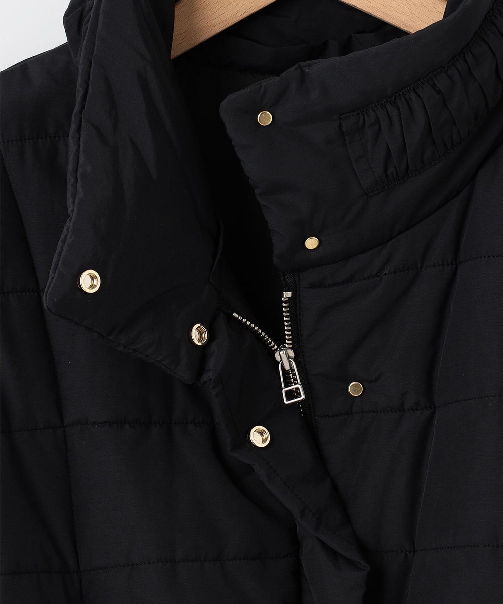 組曲 【中綿・軽羽織】フード付きパディングベスト 