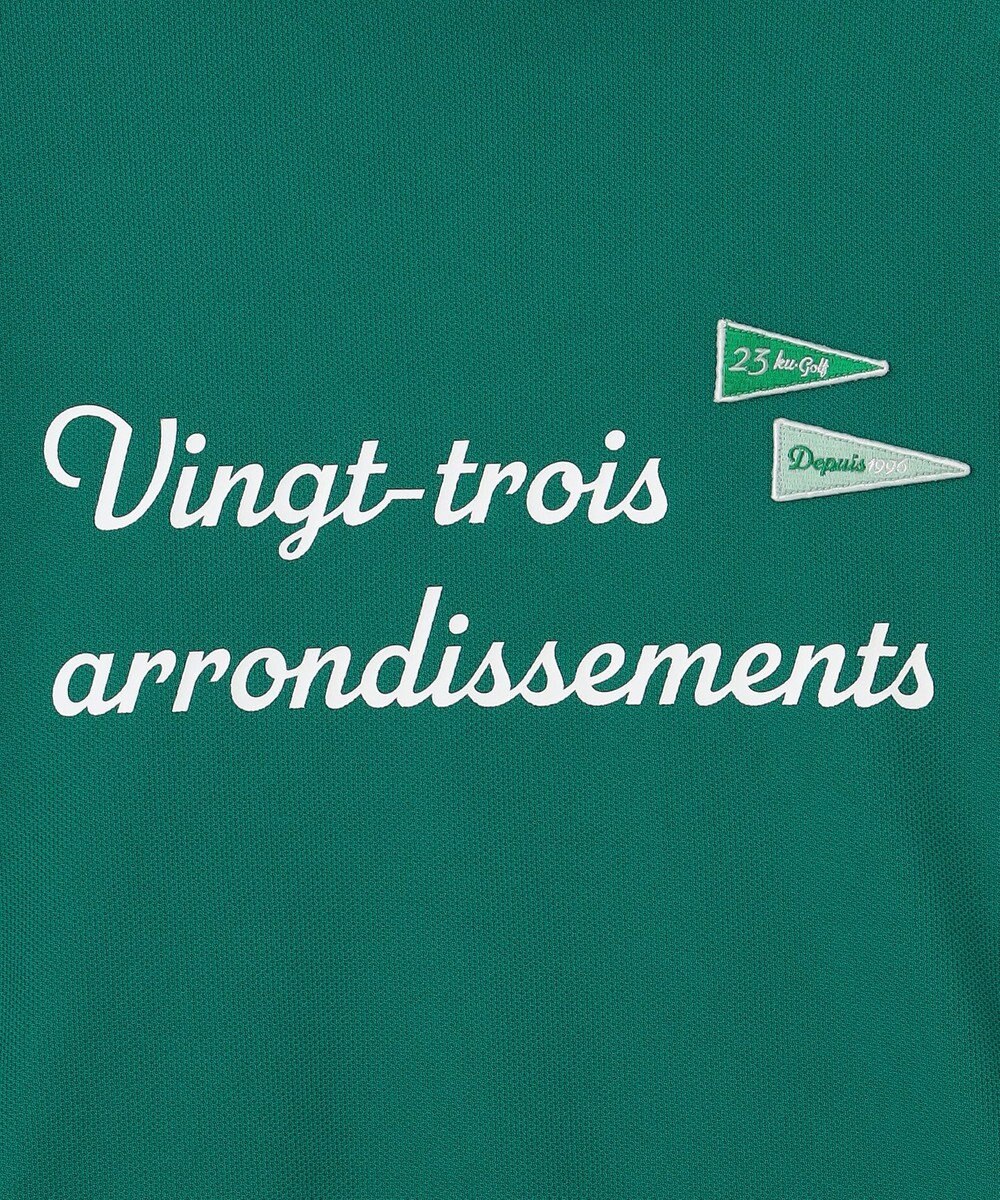 23区GOLF 【WOMEN】【吸水速乾/UVカット】メッシュモックネックプルオーバー 