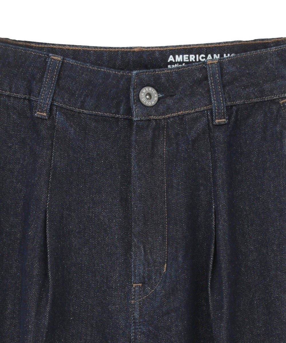 AMERICAN HOLIC タックワイドデニム 