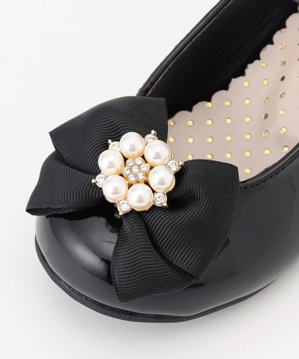 ANY KIDS エナメル ヒール パンプス 