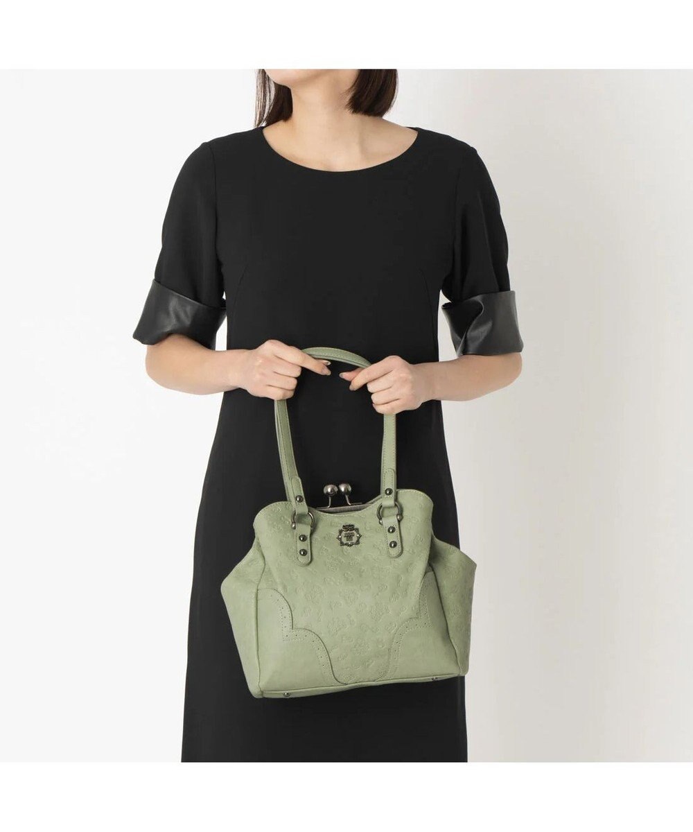 ANNA SUI ノーブル 2way口金ハンドバッグ 