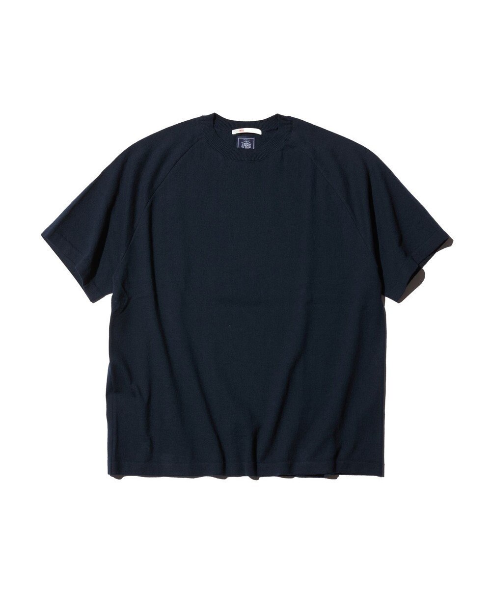 J.PRESS MEN 【J.PRESS ORIGINALS】Lightwave  Raglan Knit T-shirt 