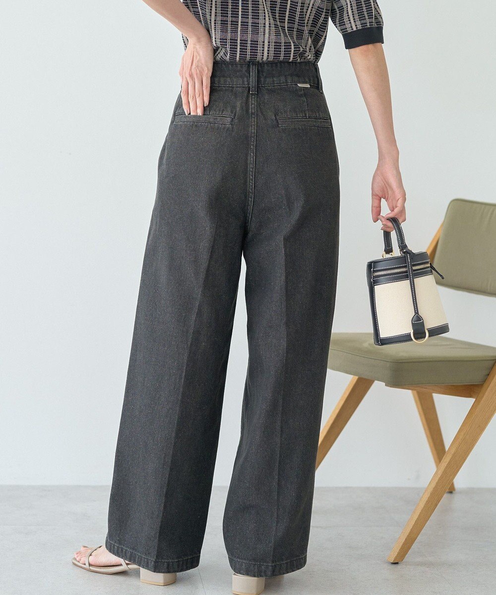 AMERICAN HOLIC タックワイドデニム 