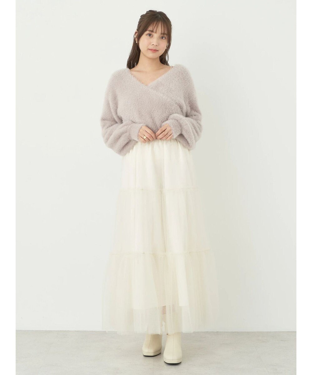 earth music&ecology ファークロスニットプルオーバー 