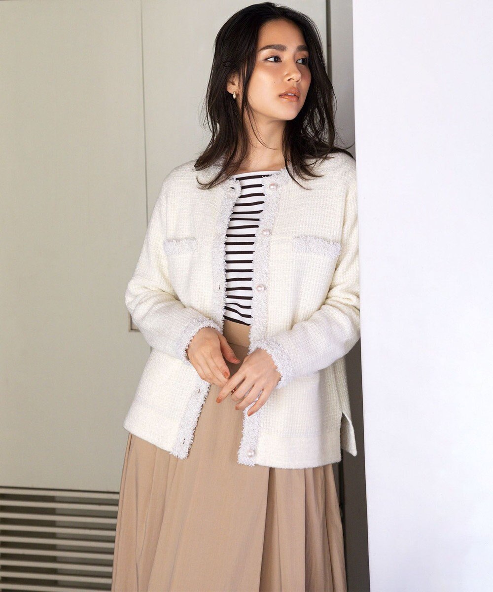 組曲 スクエアネックテール ロングＴシャツ 