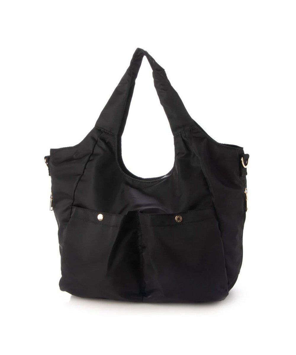 UNBILLION cachecache ナイロンマルチポケット2wayトート 