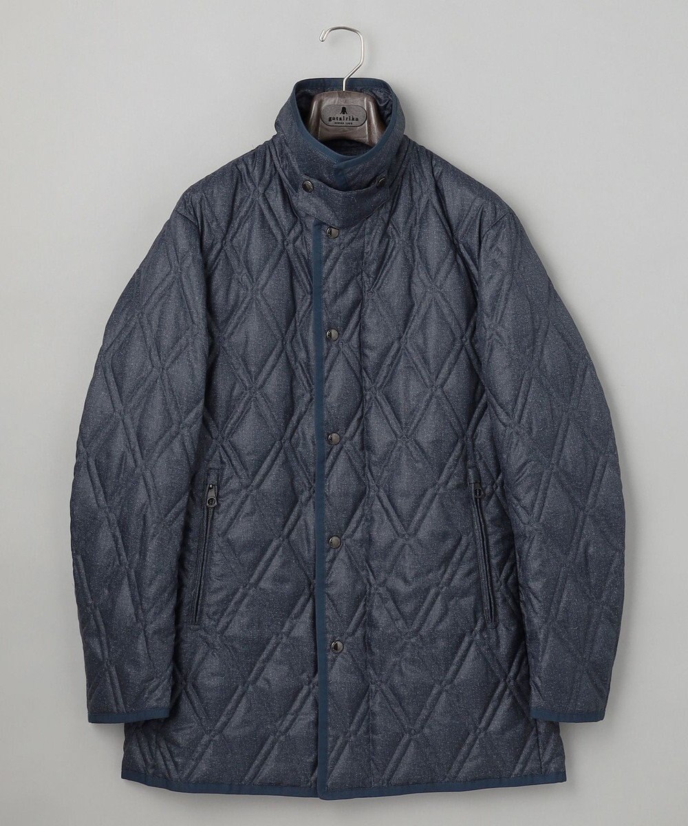 GOTAIRIKU 【仕事で着用可】ブライトシャンブレー キルティング ドレスダウン 