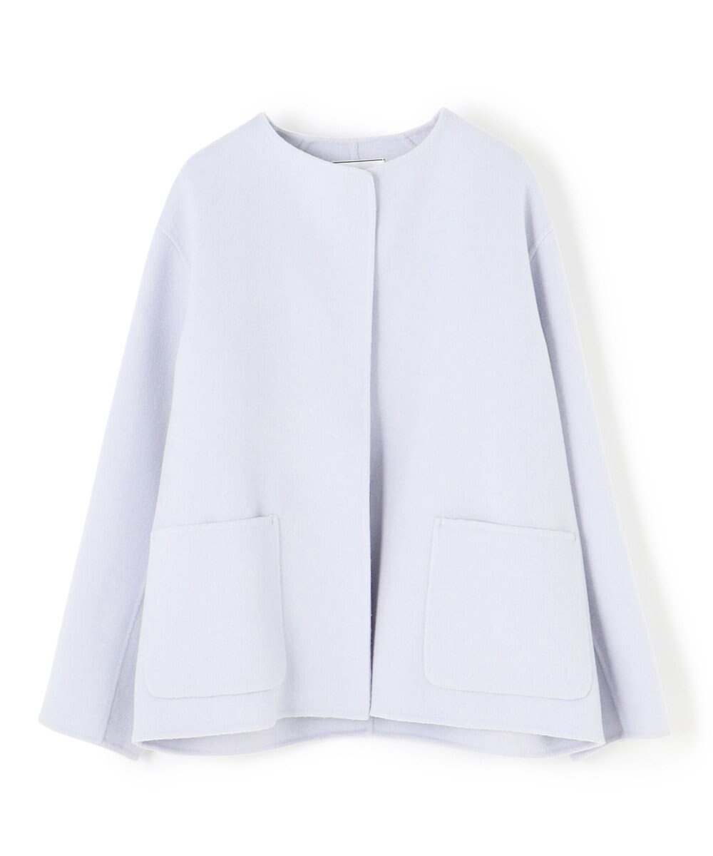 BEIGE， 【WEB限定】VERDUN / ウールリバーショートコート 