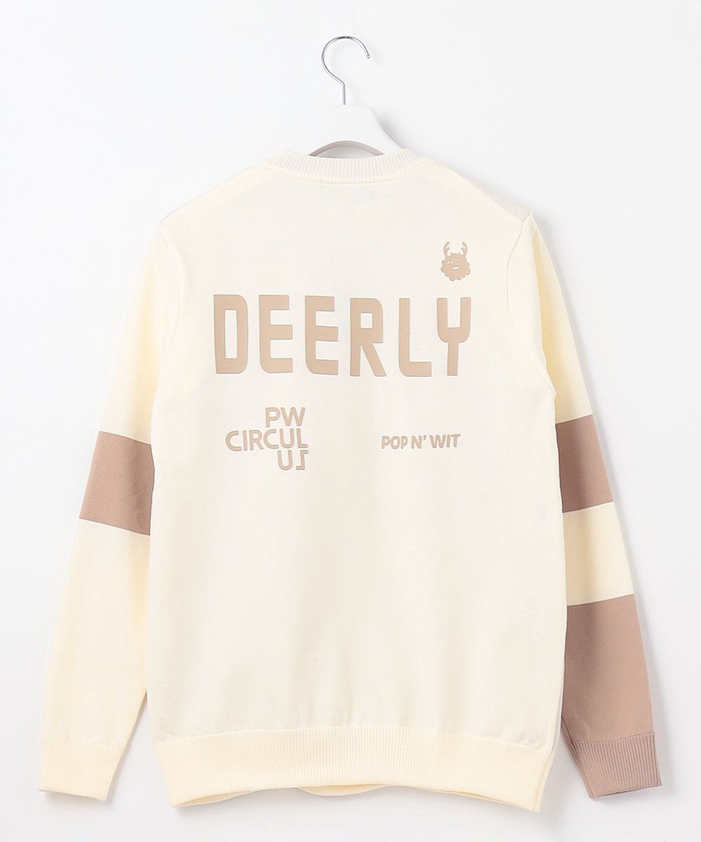 PW CIRCULUS 【イージーケア/軽量】【MEN】 DEER モチーフニット 