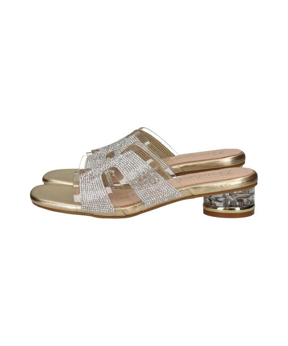 Bridget Birkin 【Bridget Birkin】クリアビジューミュールサンダル 