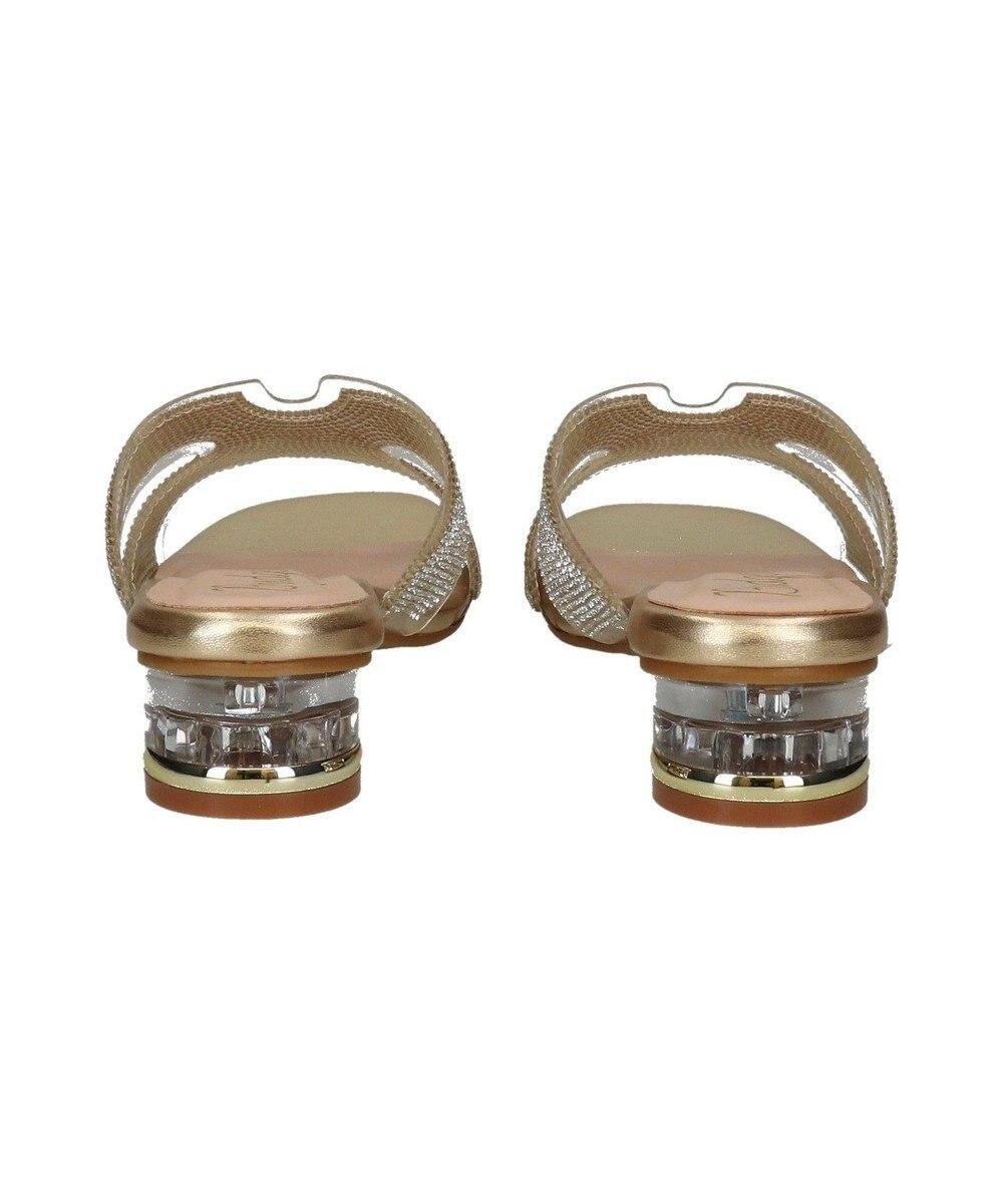 Bridget Birkin 【Bridget Birkin】クリアビジューミュールサンダル 