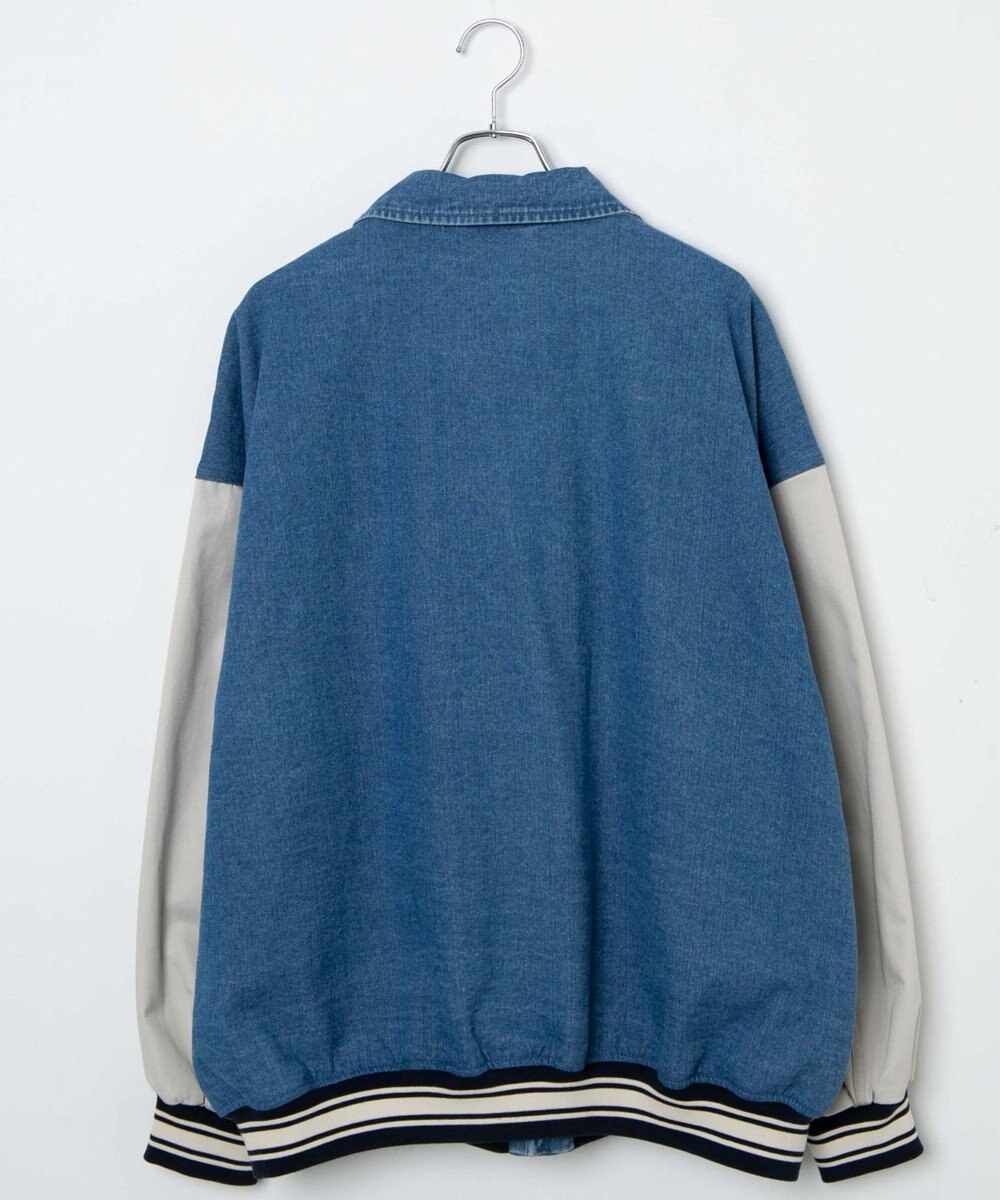 WEGO デニムスタジャン 