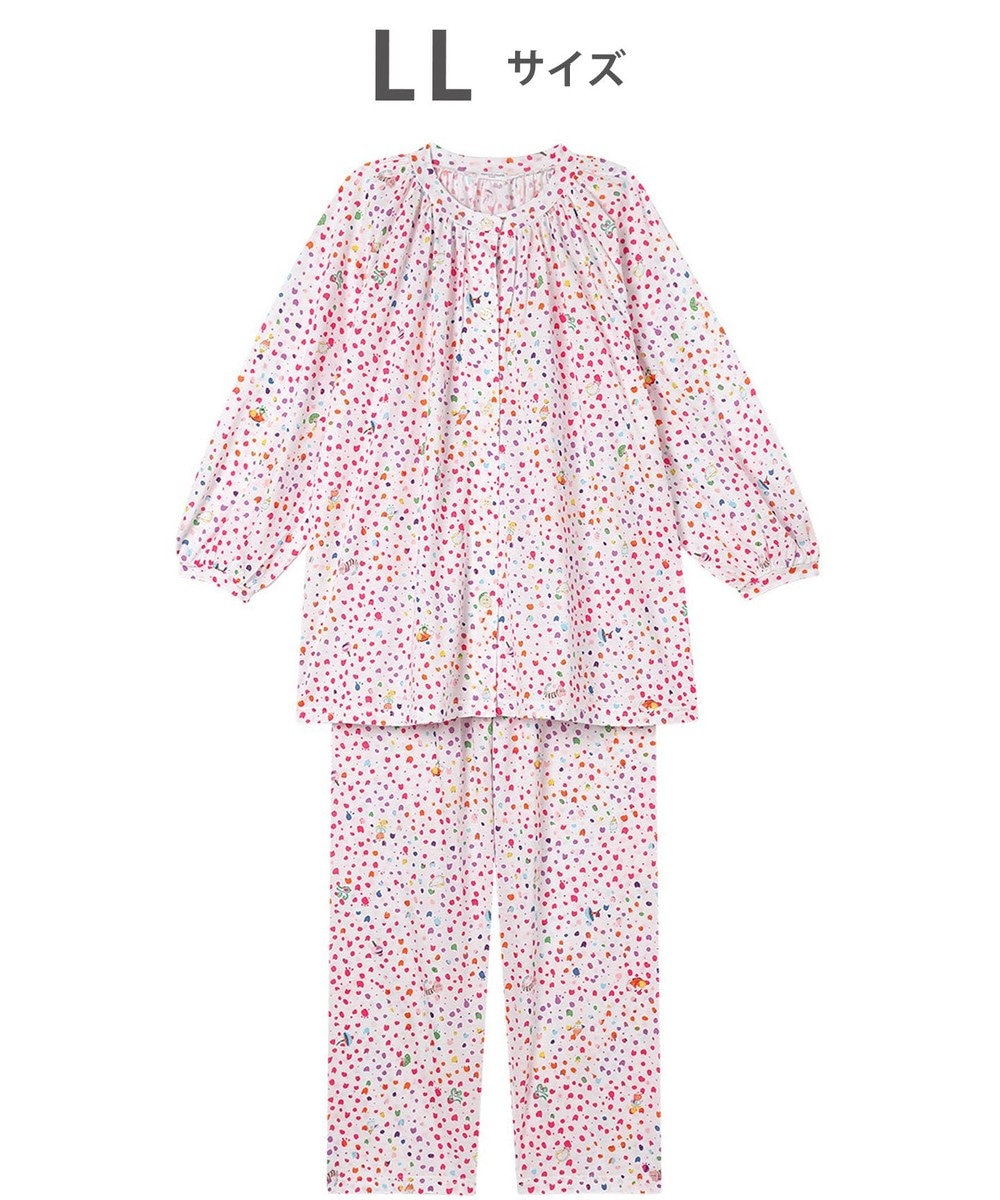 tsumori chisato SLEEP ツモリチサト パジャマ 綿混(本体) 天竺素材 9分袖 長袖 9分丈 レディース UDX594 /ワコール 