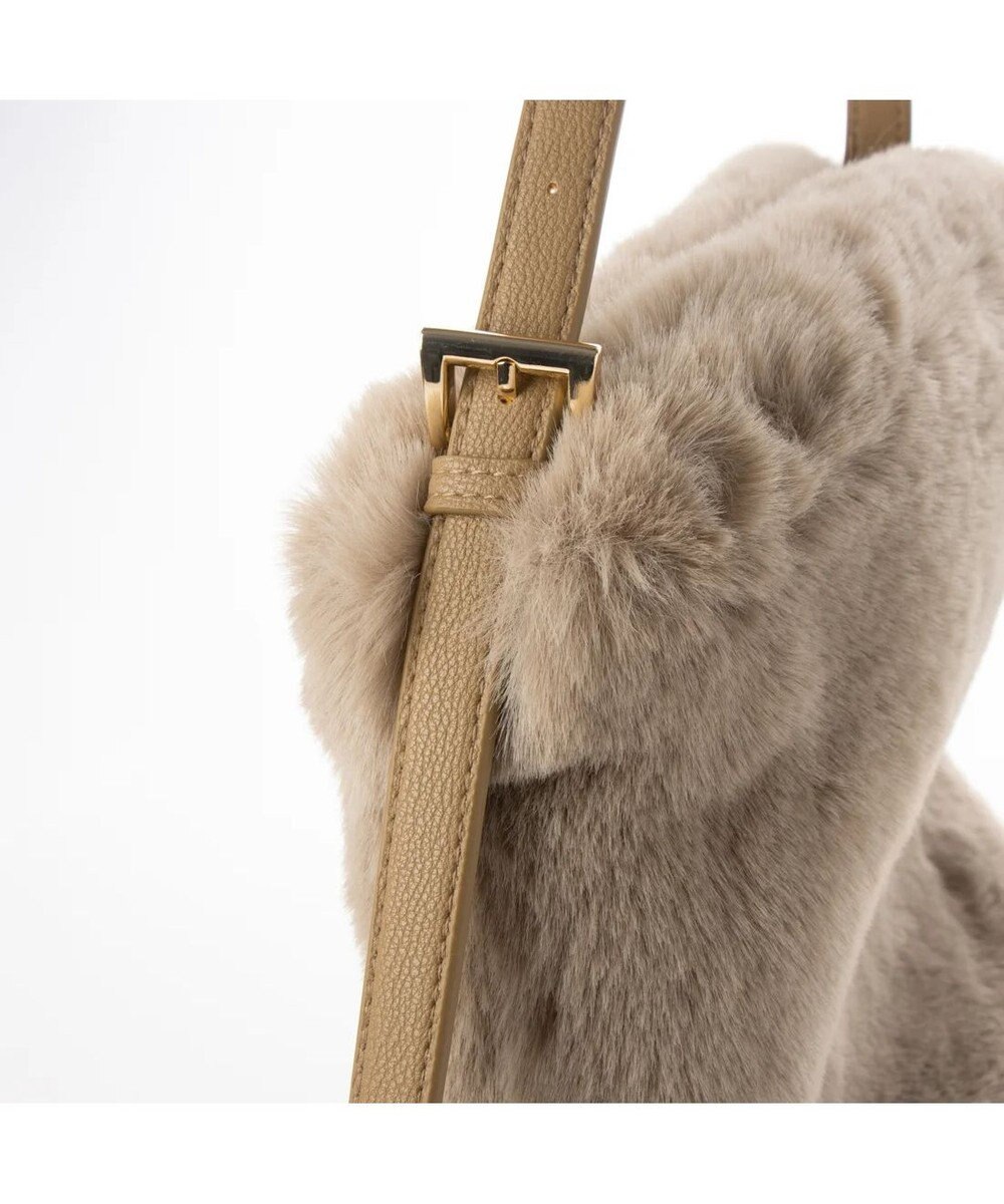 UNBILLION cachecache エコファーワンハンドルミニトートバッグ 