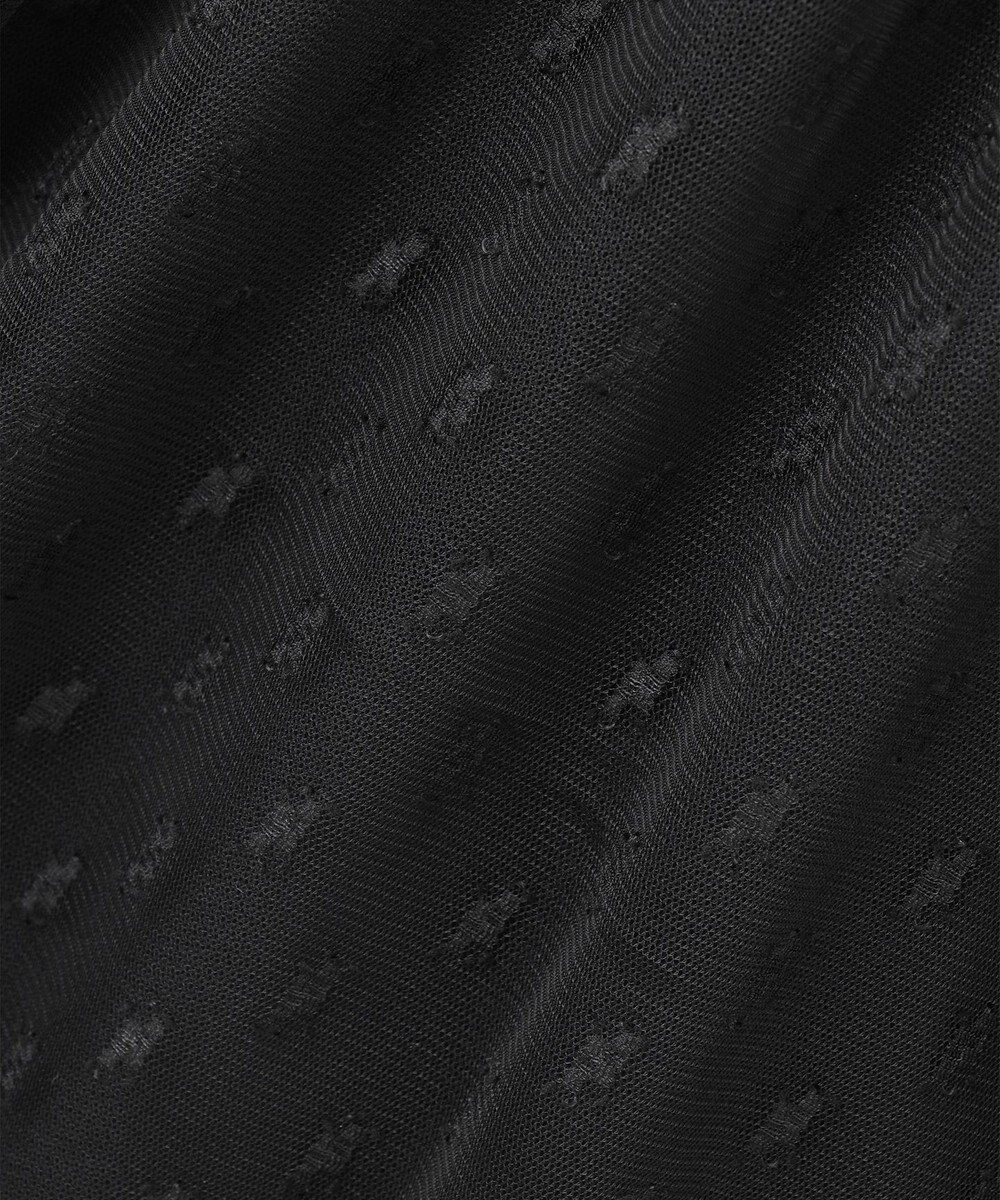 23区 【APPLAUDIR】シャーリングカットチュール ドレス 