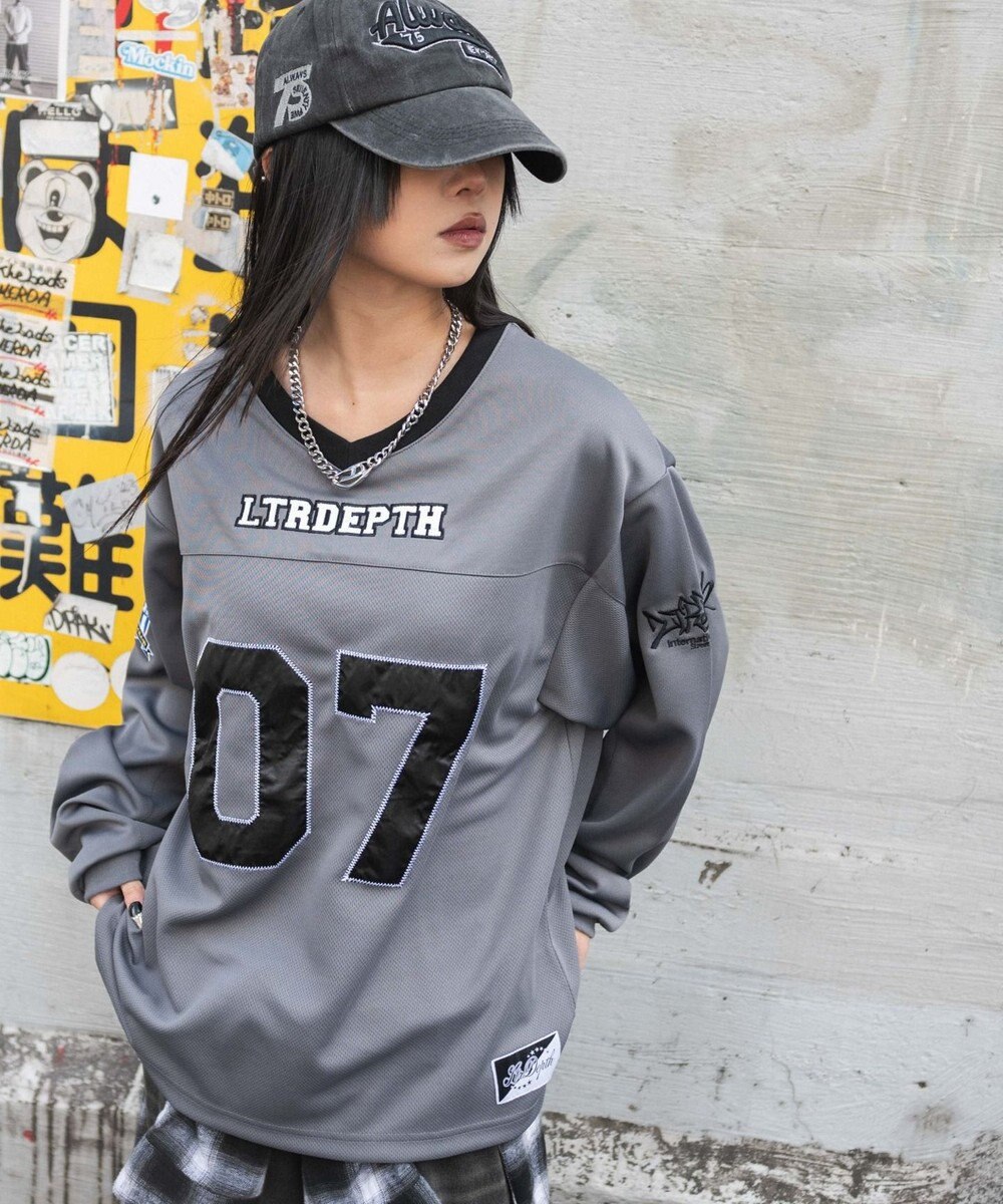 WEGO 【ユニセックス着用ITEM】ナンバリングホッケーT（LS） 