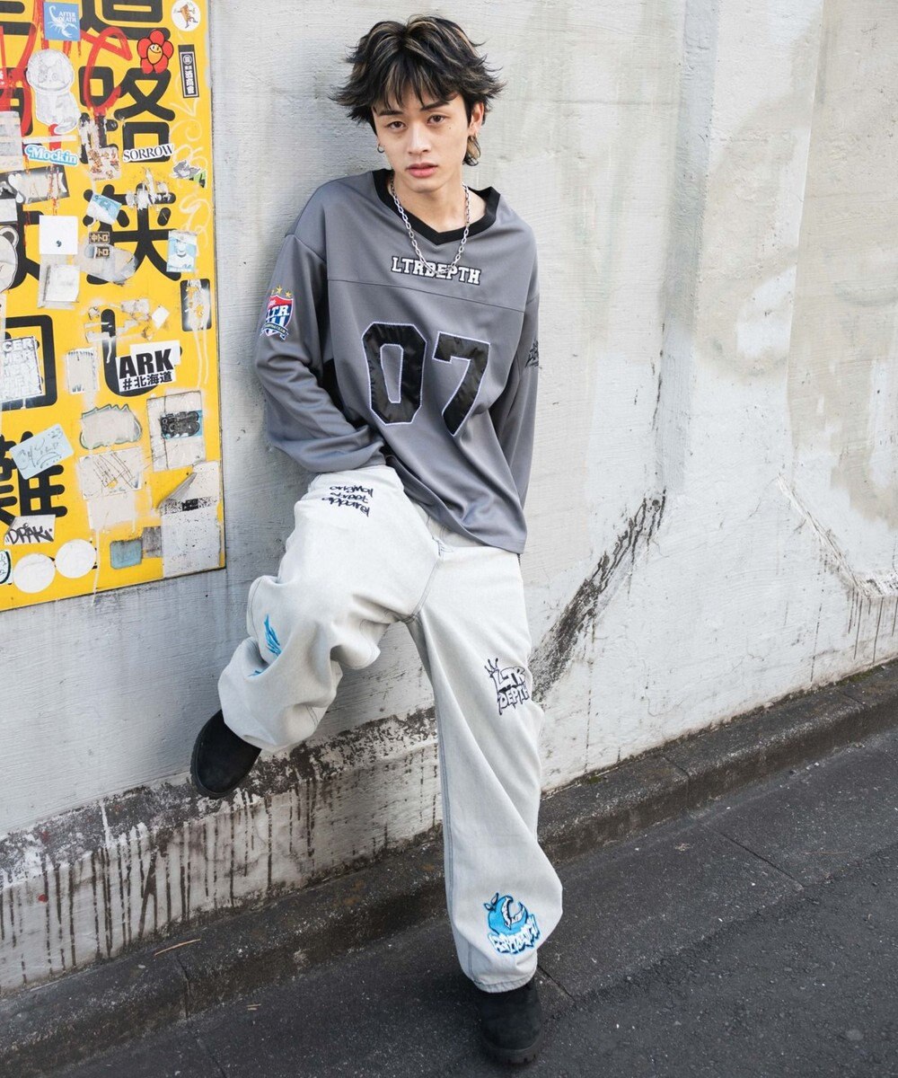 WEGO 【ユニセックス着用ITEM】ナンバリングホッケーT（LS） 