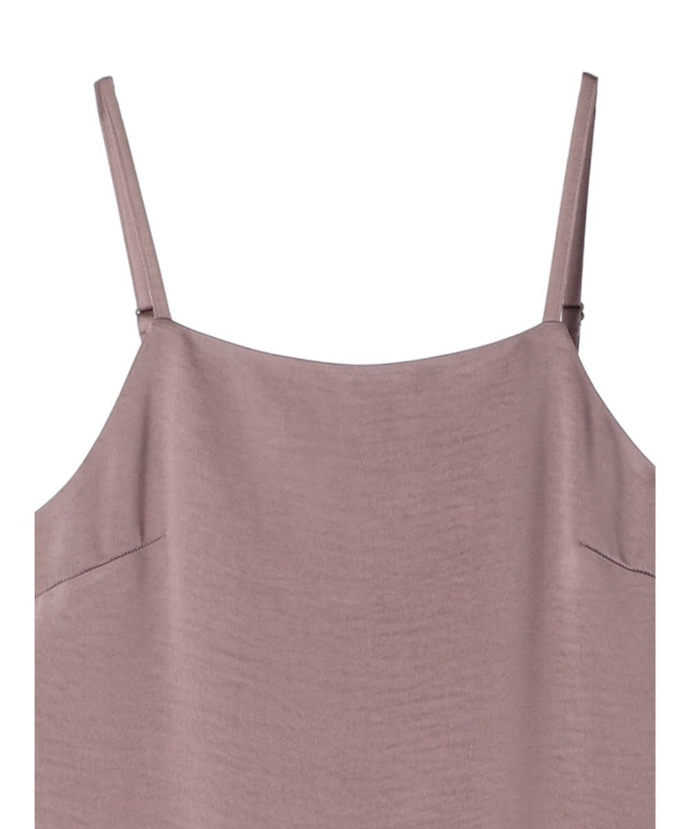 earth music&ecology サテンキャミワンピース 