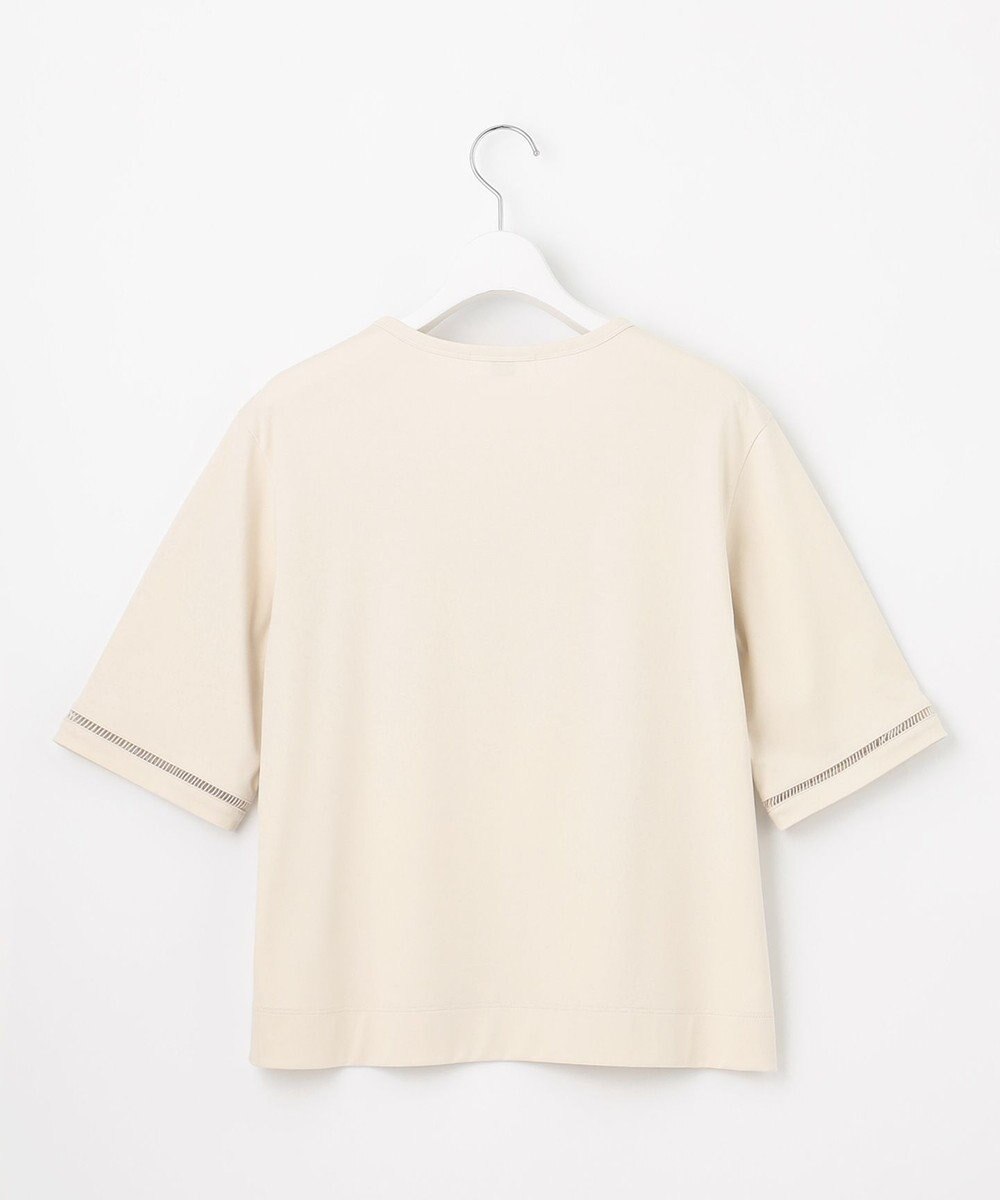 J.PRESS LADIES L 【一枚で着映え】レーシーコンビ ポケットデザイン カットソー 