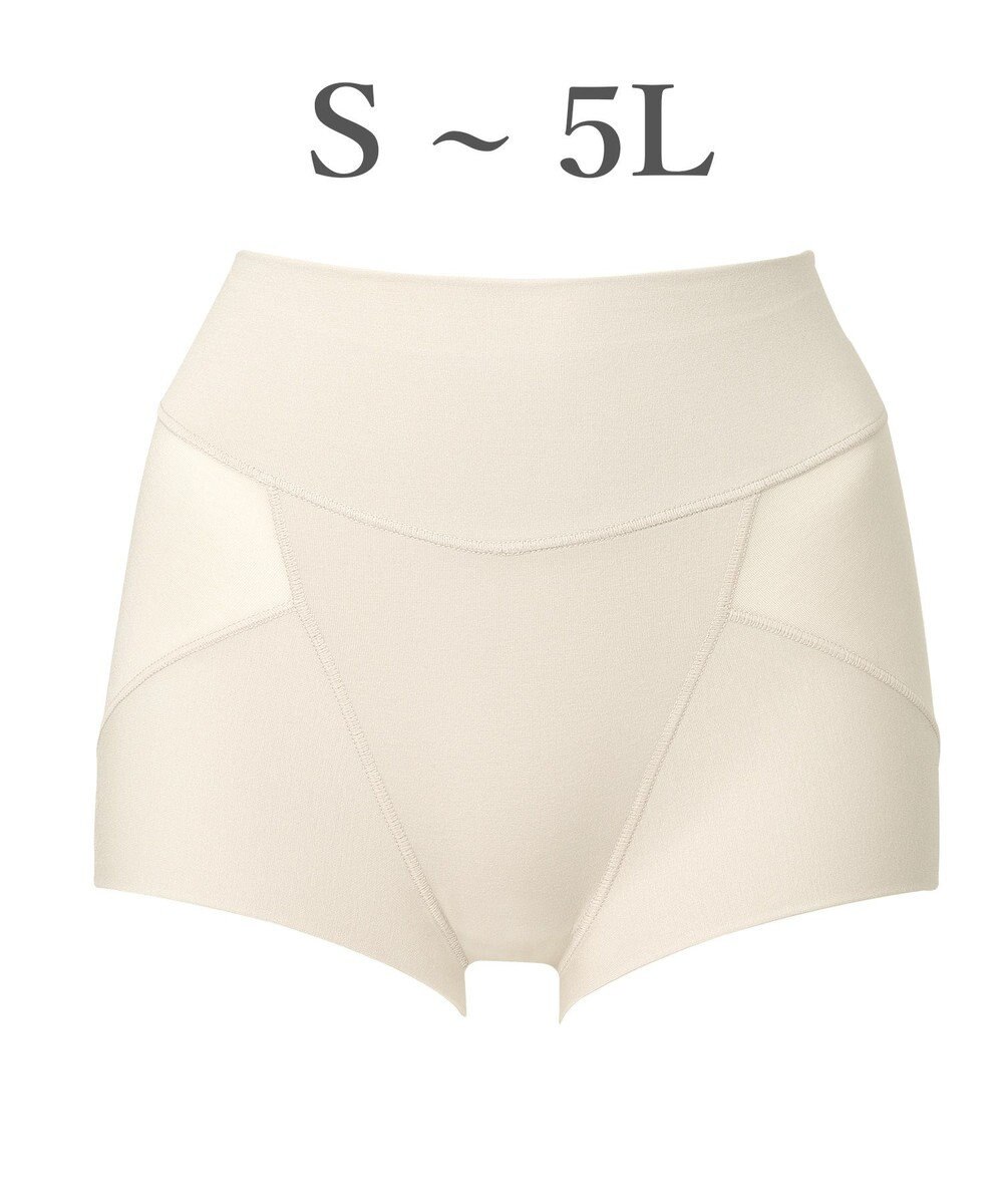 BRADELIS New York 【Yukine inc. 】ゆきねえ365綿混モアらくすっぽりショーツ25 深め 補正下着 補整 