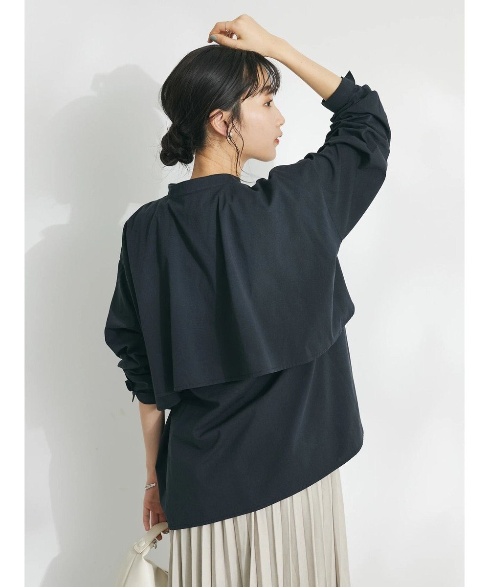 CRAFT STANDARD BOUTIQUE バックフリルシャツ 