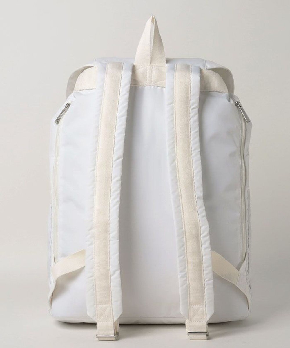 LeSportsac SMART FLAP BACKPACK/ピュアホワイト 