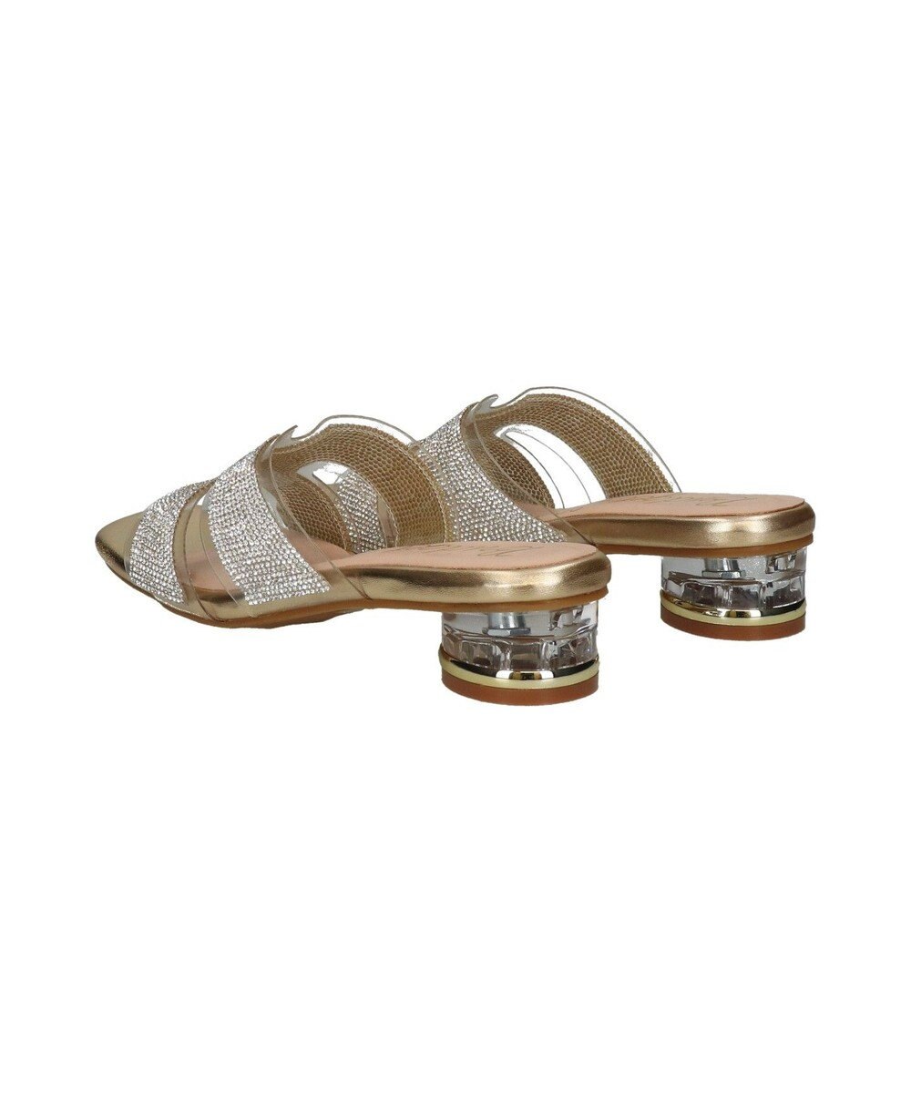 Bridget Birkin 【Bridget Birkin】クリアビジューミュールサンダル 