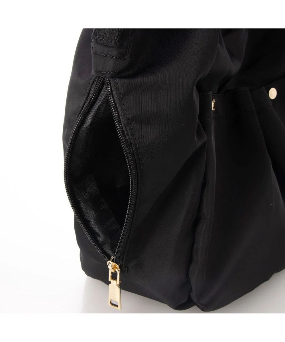 UNBILLION cachecache ナイロンマルチポケット2wayトート 