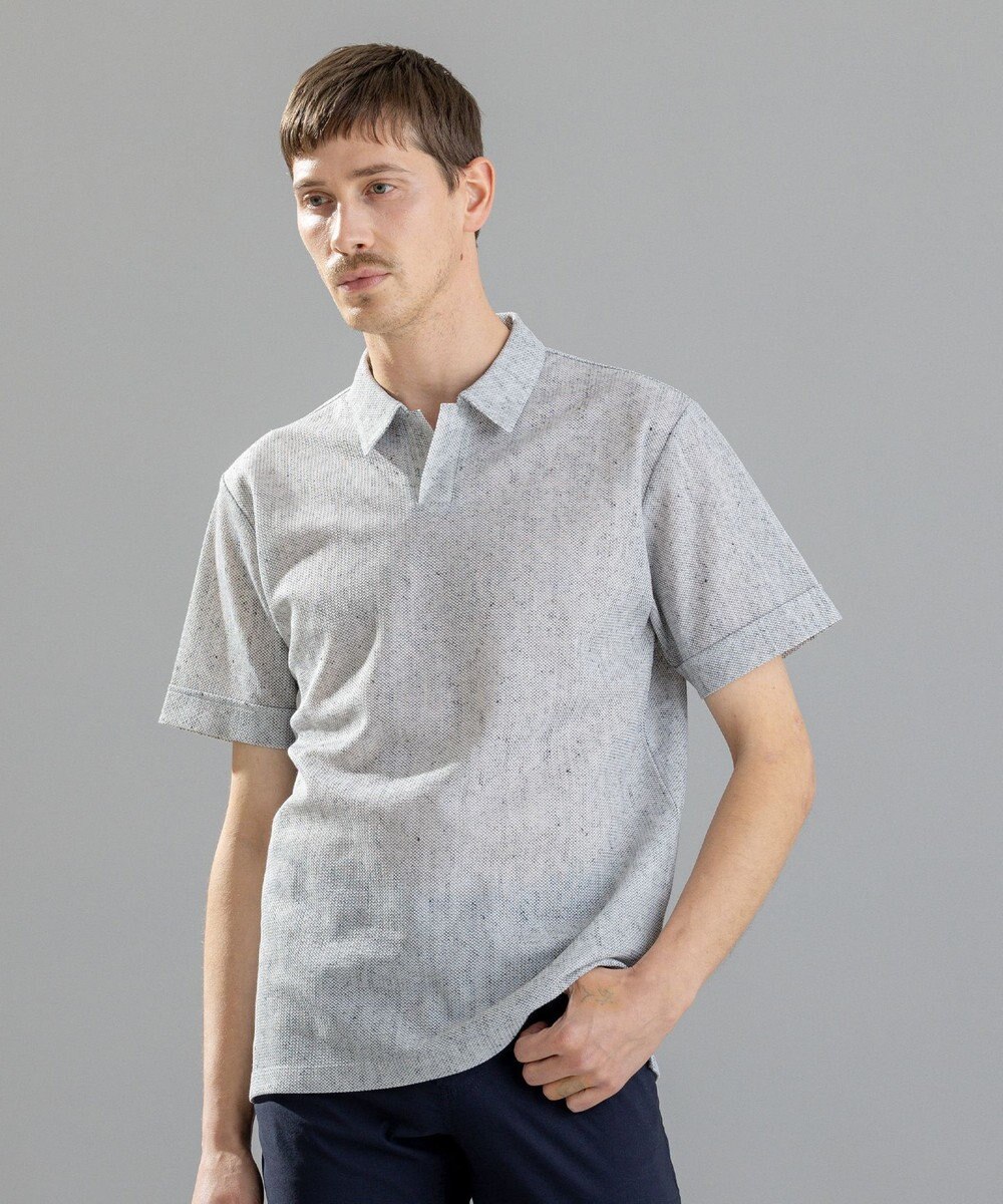 JOSEPH HOMME  リネンドビージャージー　スキッパー 