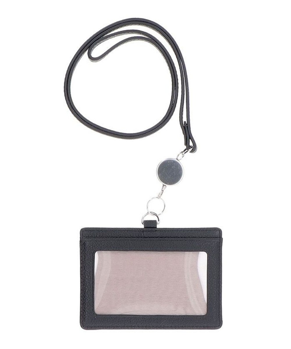 LANVIN en Bleu カリヨン リール付きIDケース 