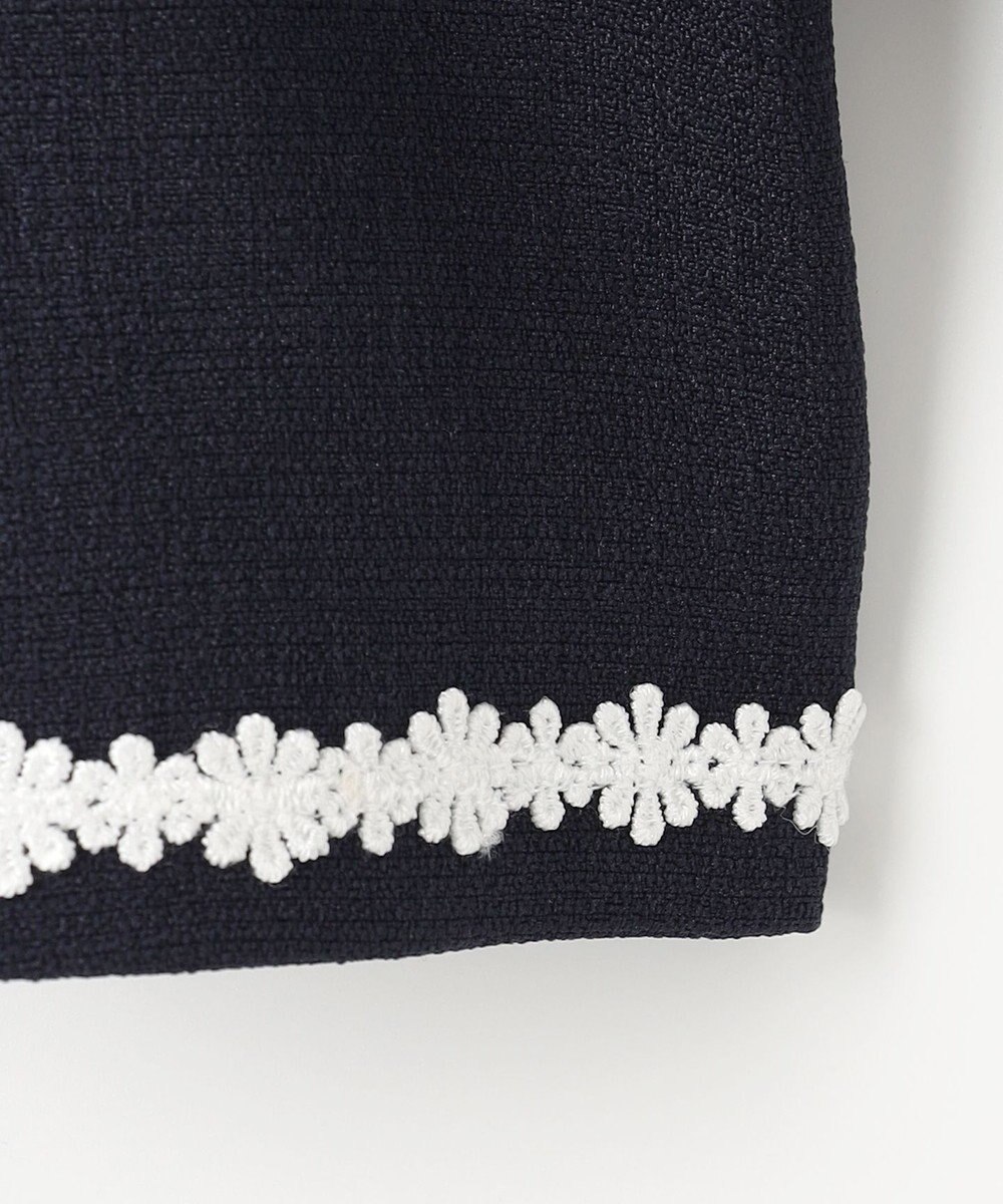 ANY KIDS 【2点セット】ジャケット＋裾刺繍ワンピース 