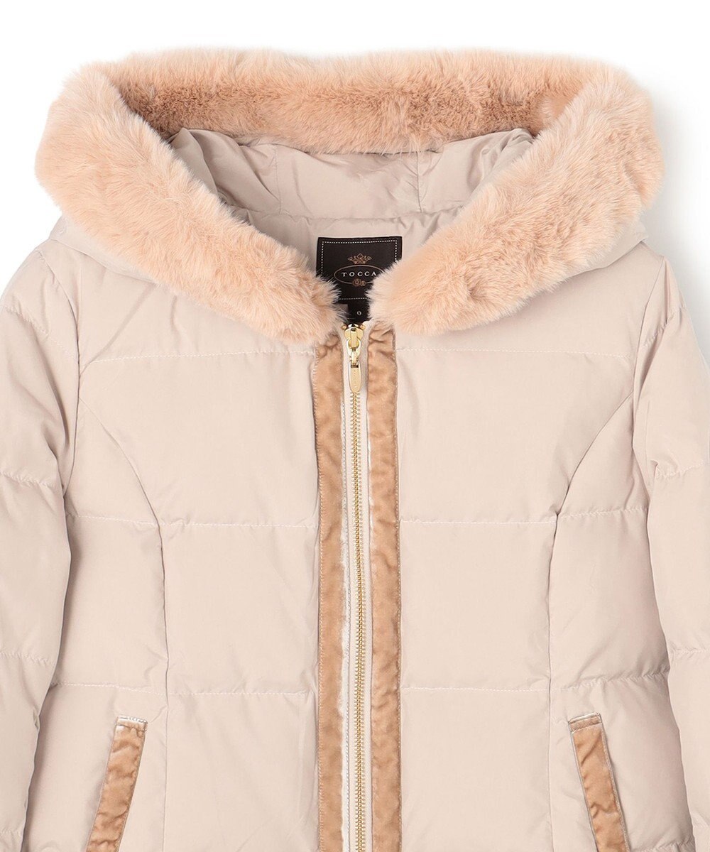 TOCCA 【八木アリサさん着用】【消臭】HEART SHOT ショートダウンコート 